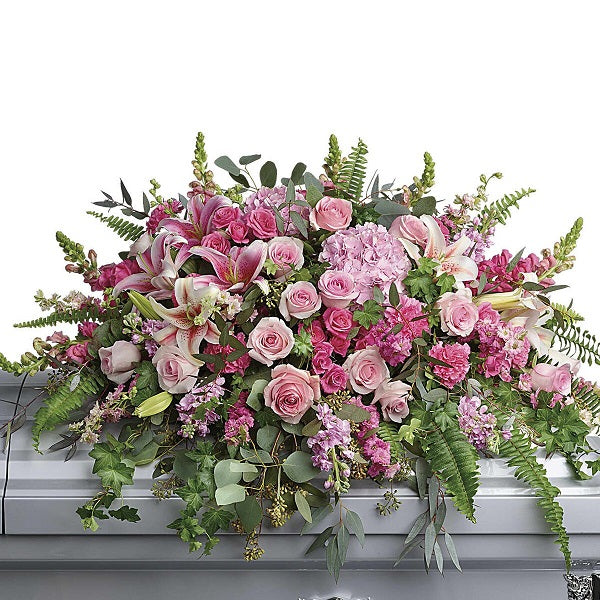 Amabile Casket Spray – CHRISTELL'S FLOWERS, Killeen TX