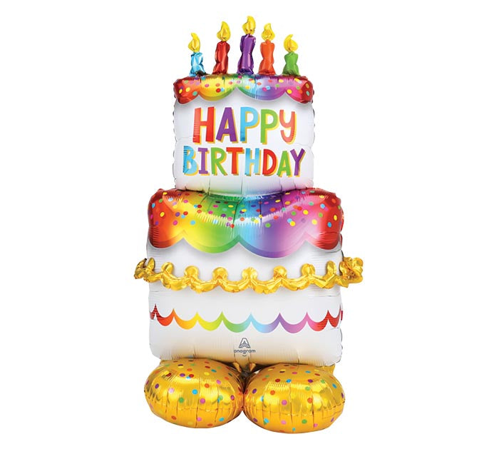 Birthday Airloonz Mylar Balloon – CHRISTELL'S FLOWERS, Killeen TX