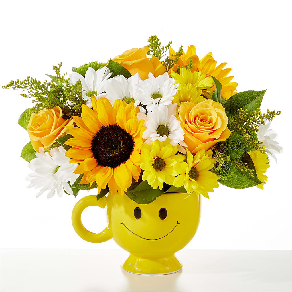 Be Happy Bouquet – CHRISTELL'S FLOWERS, Killeen TX