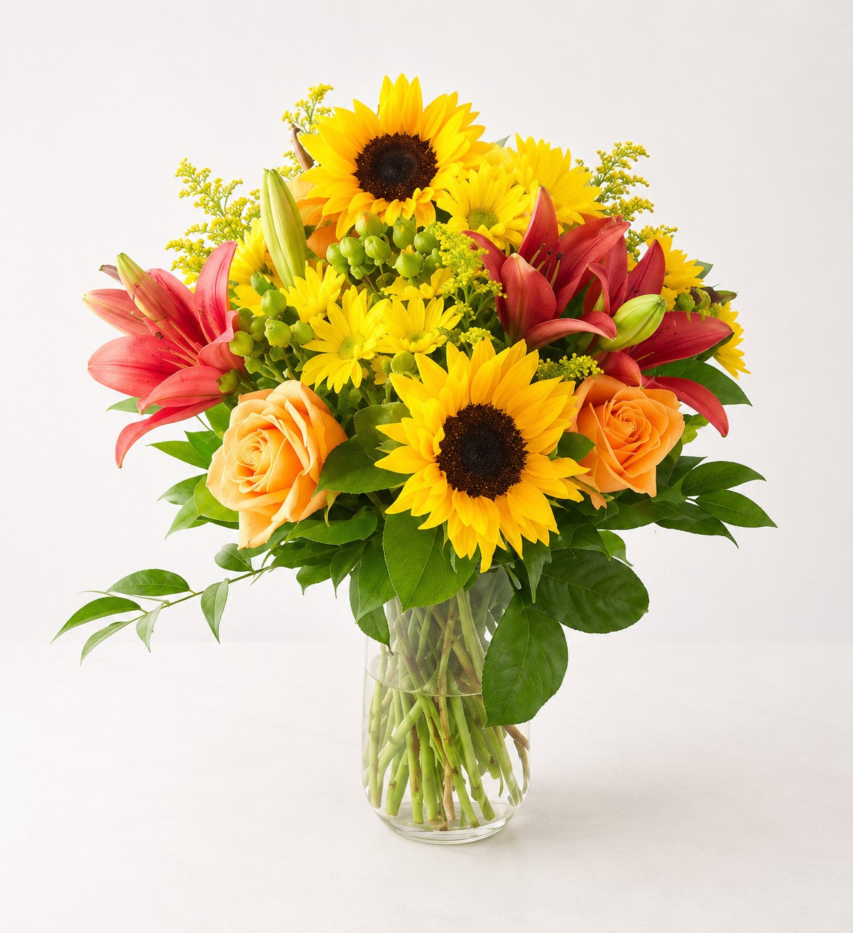 Golden Glow Bouquet – CHRISTELL'S FLOWERS, Killeen TX