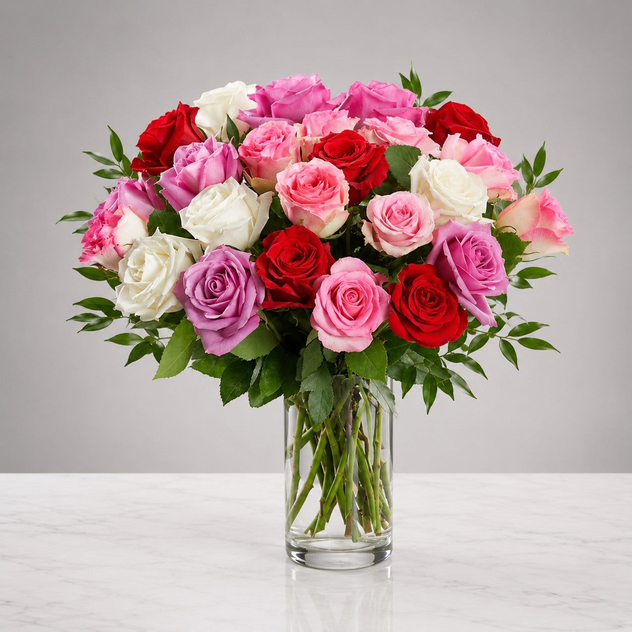 Romance Mixed Rose Bouquet