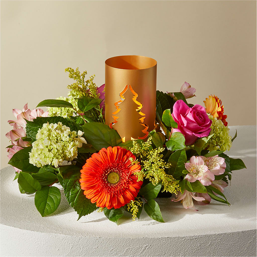 Sunlit Centerpiece – CHRISTELL'S FLOWERS, Killeen TX