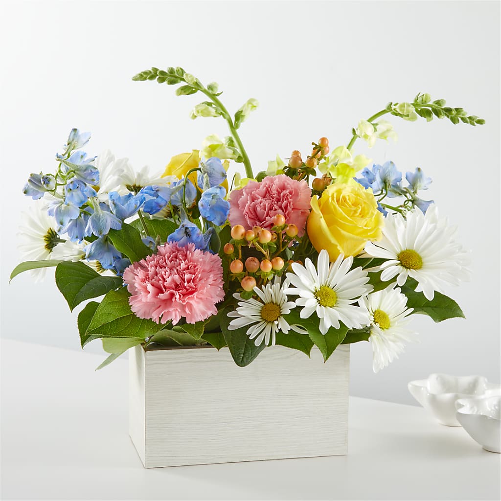 Sun Salutation Box Bouquet – CHRISTELL'S FLOWERS, Killeen TX
