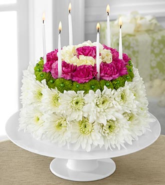 Wonderful Wishes Cake Bouquet