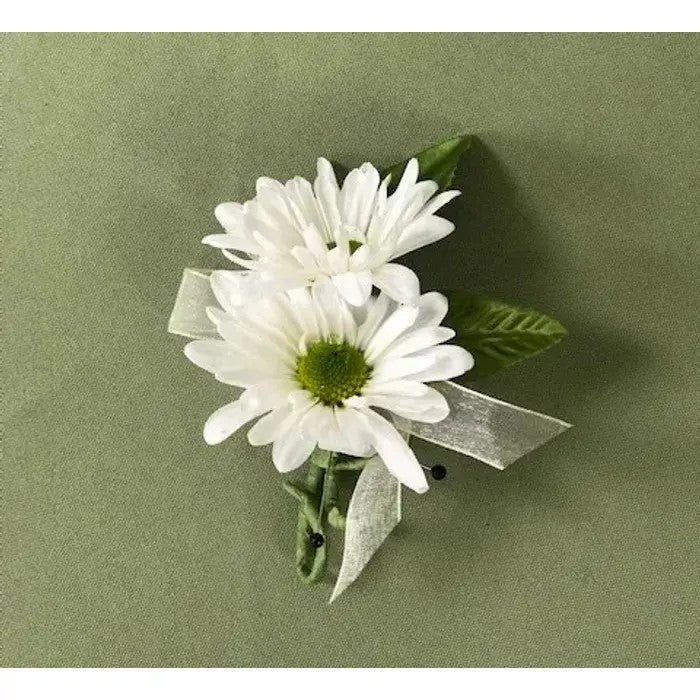 Daisy Corsage & Boutonniere