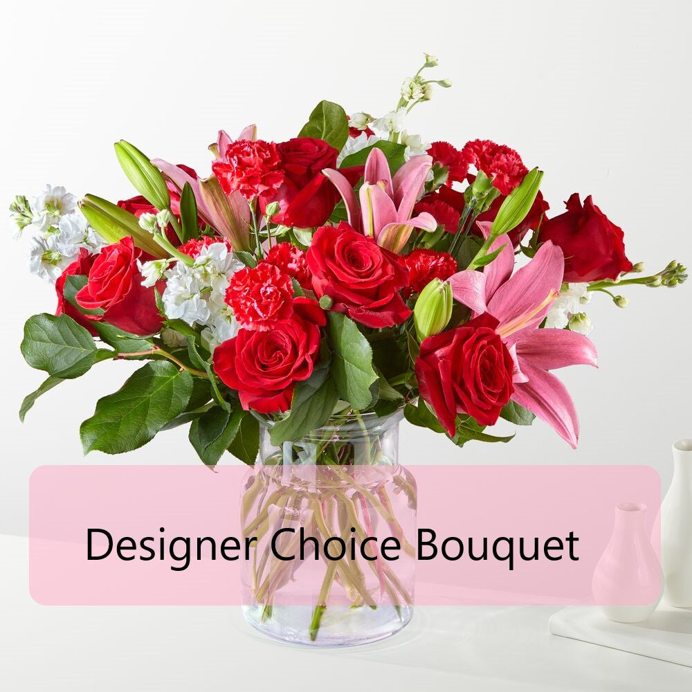 Designer Choice Bouquet-Romance – CHRISTELL'S FLOWERS, Killeen TX