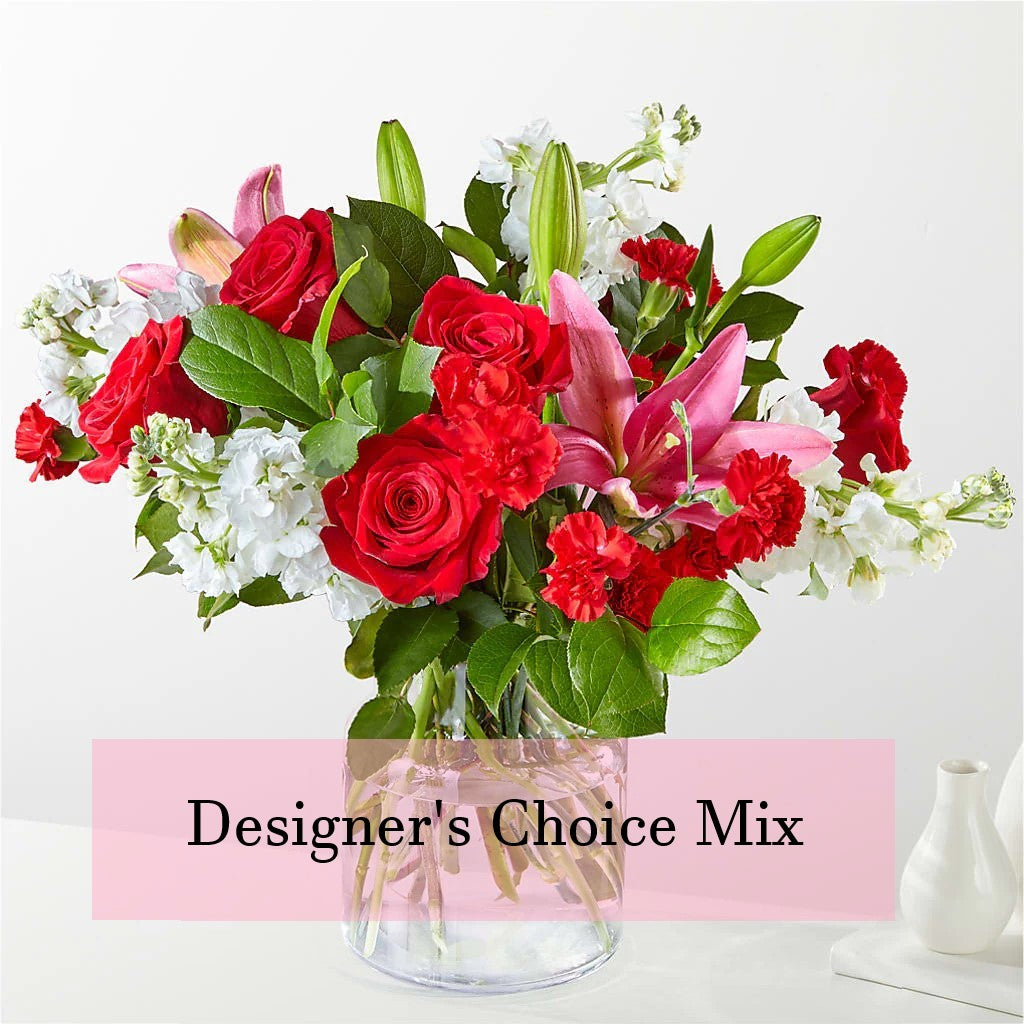 Designer Choice Bouquet-Romance – CHRISTELL'S FLOWERS, Killeen TX