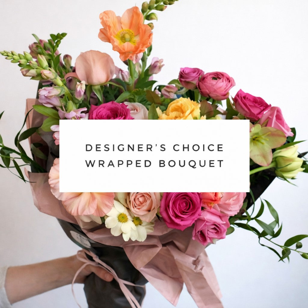 Designer's Choice Wrapped Bouquet – CHRISTELL'S FLOWERS, Killeen TX