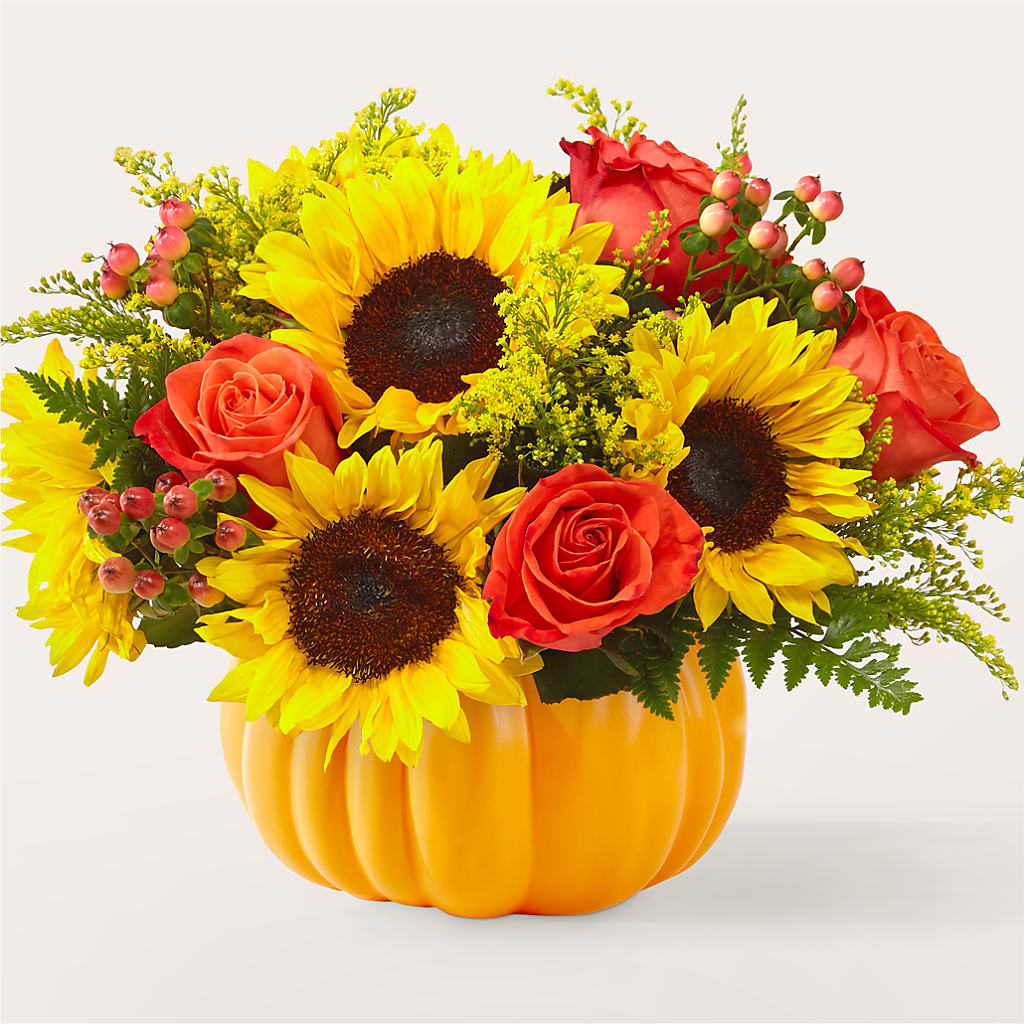 Pick of the Patch Pumpkin Bouquet – CHRISTELL'S FLOWERS, Killeen TX