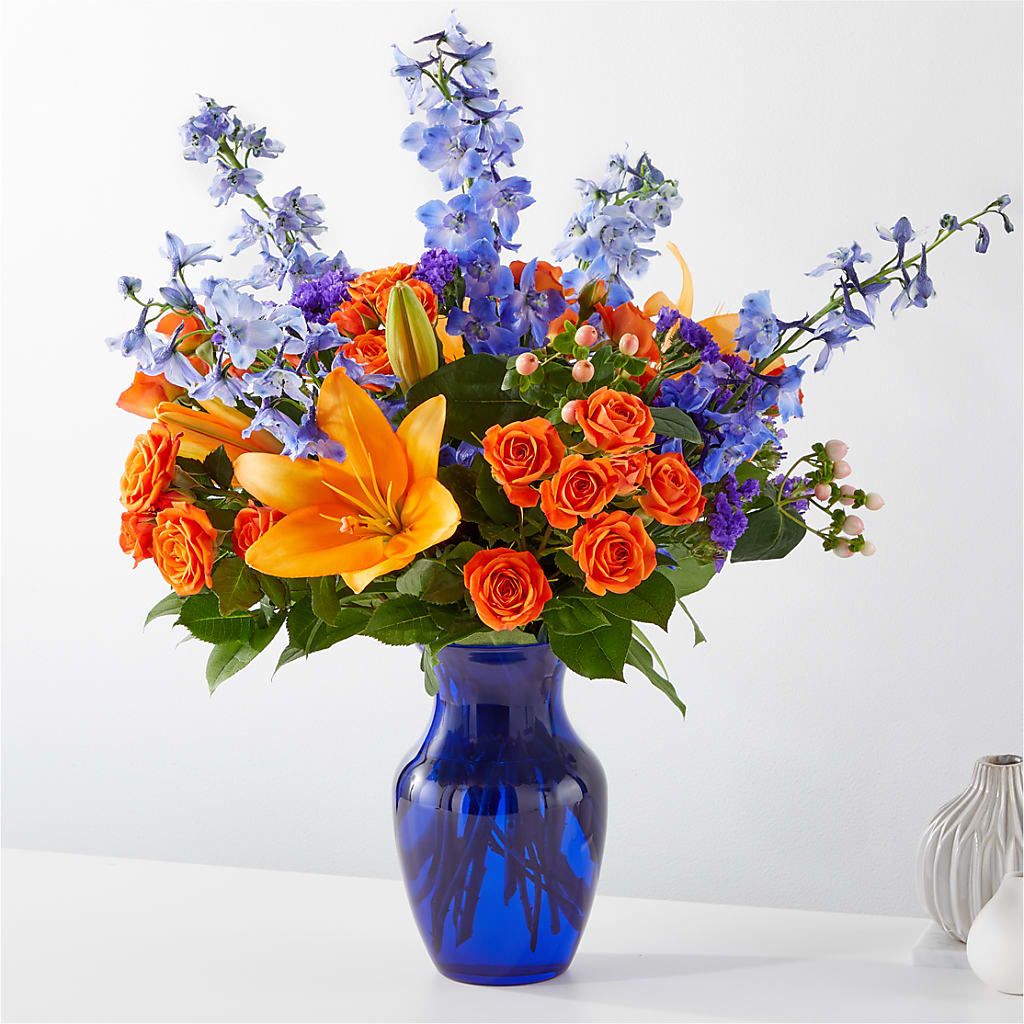 Radiant Citrus Bouquet – CHRISTELL'S FLOWERS, Killeen TX
