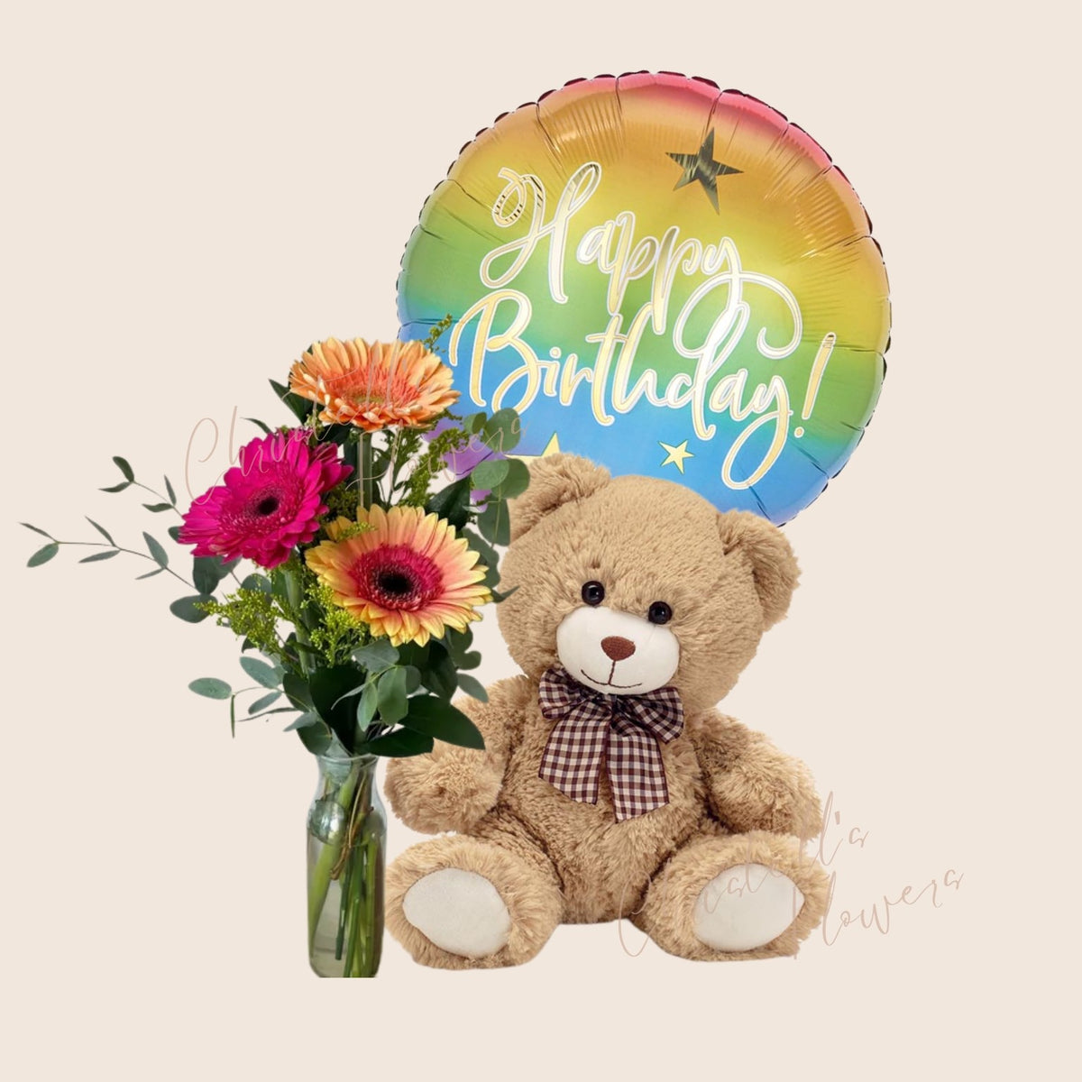 Birthday Gerber Package – CHRISTELL'S FLOWERS, Killeen TX