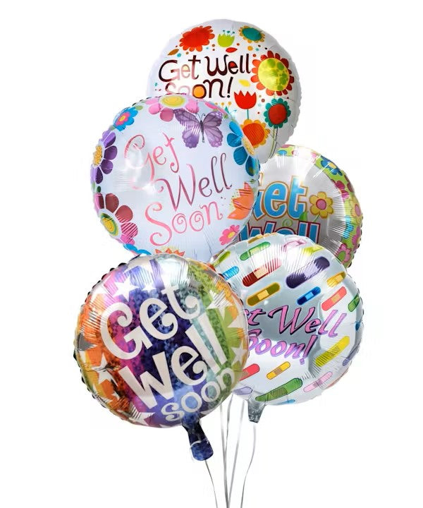 Get Well Soon! Balloon Bouqet – CHRISTELL'S FLOWERS, Killeen TX