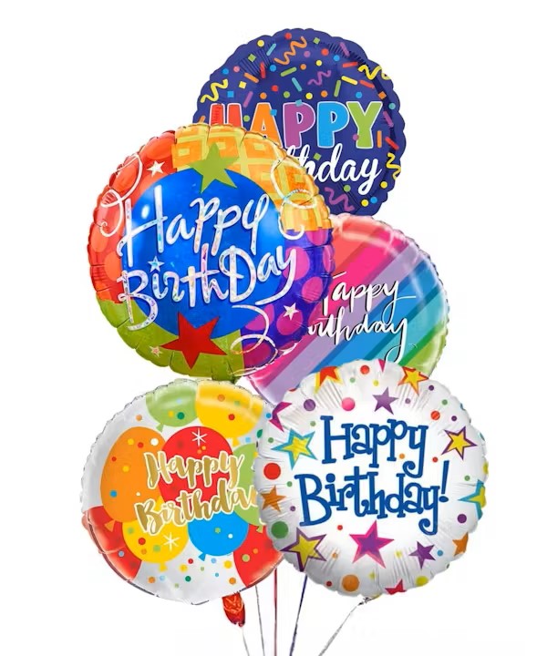 Happy Birthday! Balloon Bouquet – CHRISTELL'S FLOWERS, Killeen TX