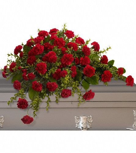 Heartfelt Traditions Casket Spray – CHRISTELL'S FLOWERS, Killeen TX
