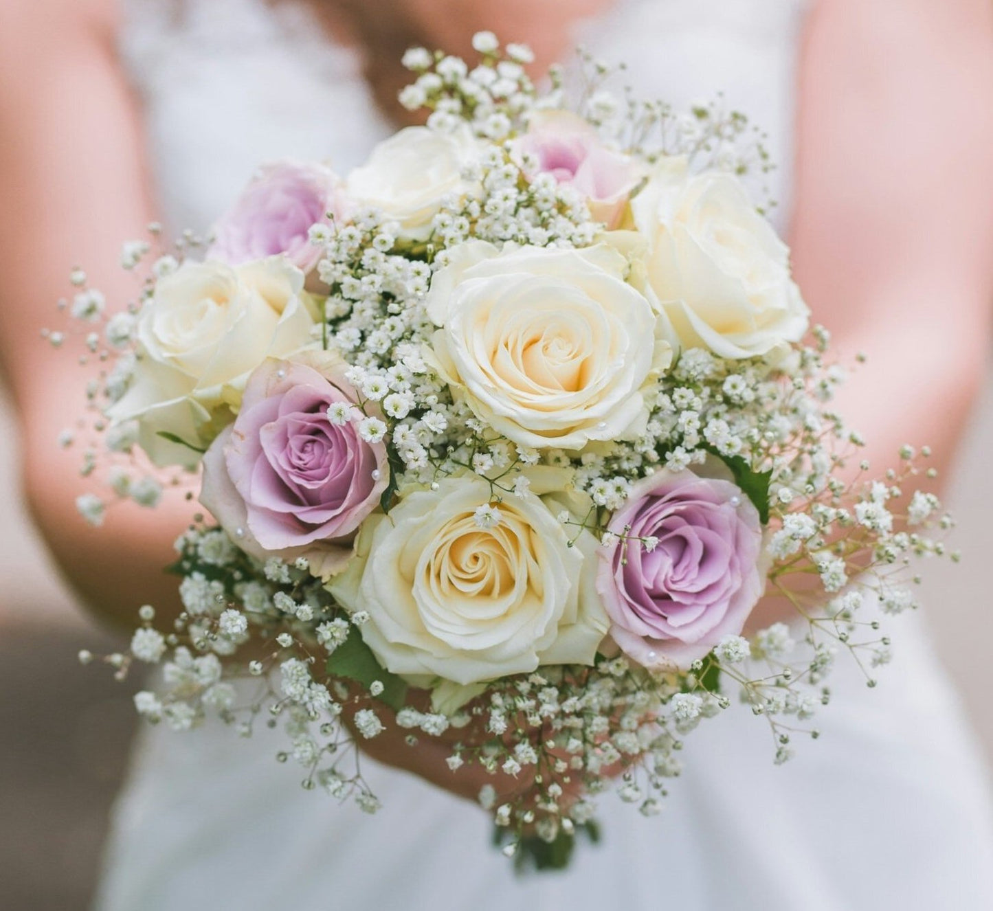 Pastel Rose Handtied Bouquet