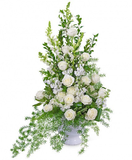 Lucent Life Pedestal Arrangement – CHRISTELL'S FLOWERS, Killeen TX