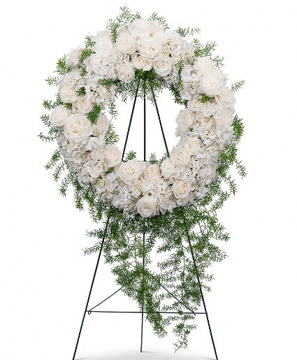 Lucent Life Standing Wreath – CHRISTELL'S FLOWERS, Killeen TX