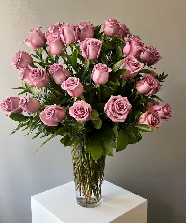 Lush Lavender Rose Bouquet