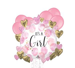 Baby Girl Balloon Bouquet – CHRISTELL'S FLOWERS, Killeen TX