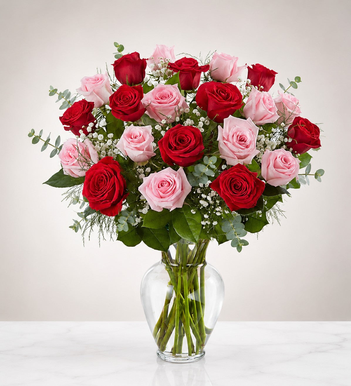 Pink & Red Rose Perfection