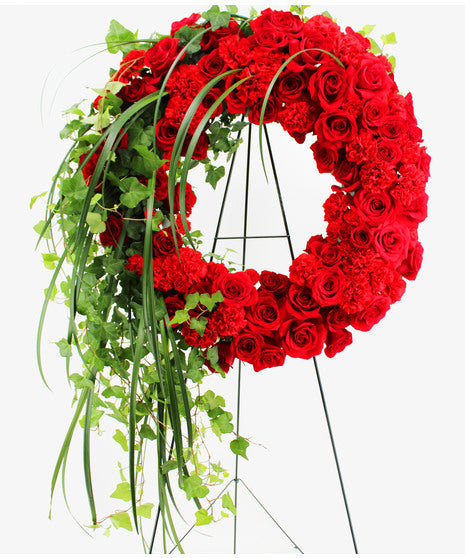 Prolific Love Standing Wreath – CHRISTELL'S FLOWERS, Killeen TX