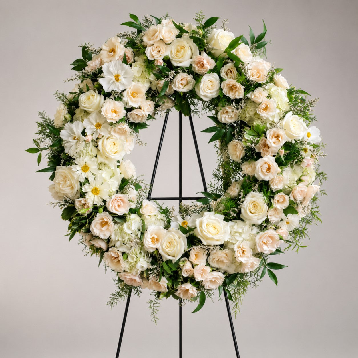 Porcelain Valley Standing Wreath