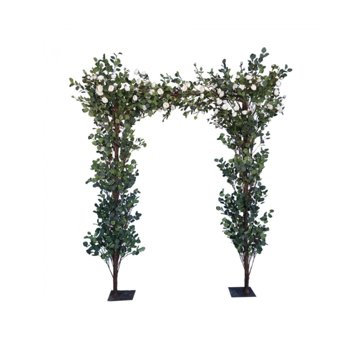 Rental: 8.5' White Rose Arbor