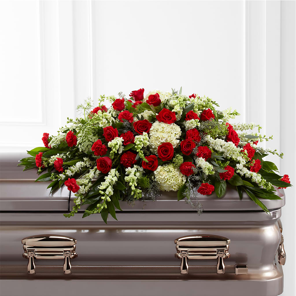 Sincerity Casket Spray – CHRISTELL'S FLOWERS, Killeen TX
