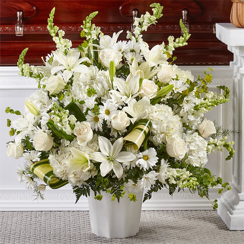 Thoughts of Tranquility Floor Basket – CHRISTELL'S FLOWERS, Killeen TX