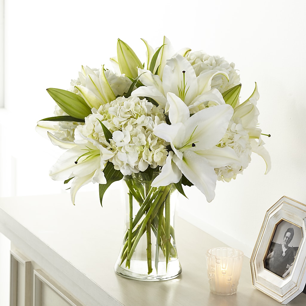 Compassionate Lily Bouquet – CHRISTELL'S FLOWERS, Killeen TX