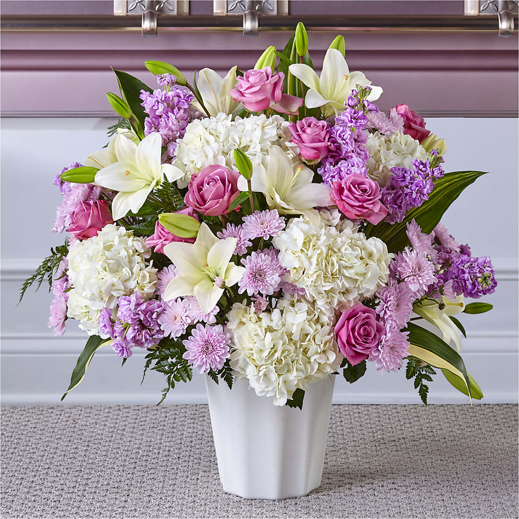 Heaven Sent Floor Basket – CHRISTELL'S FLOWERS, Killeen TX