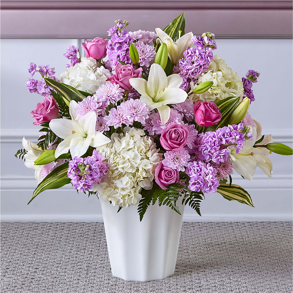 Heaven Sent Floor Basket – CHRISTELL'S FLOWERS, Killeen TX