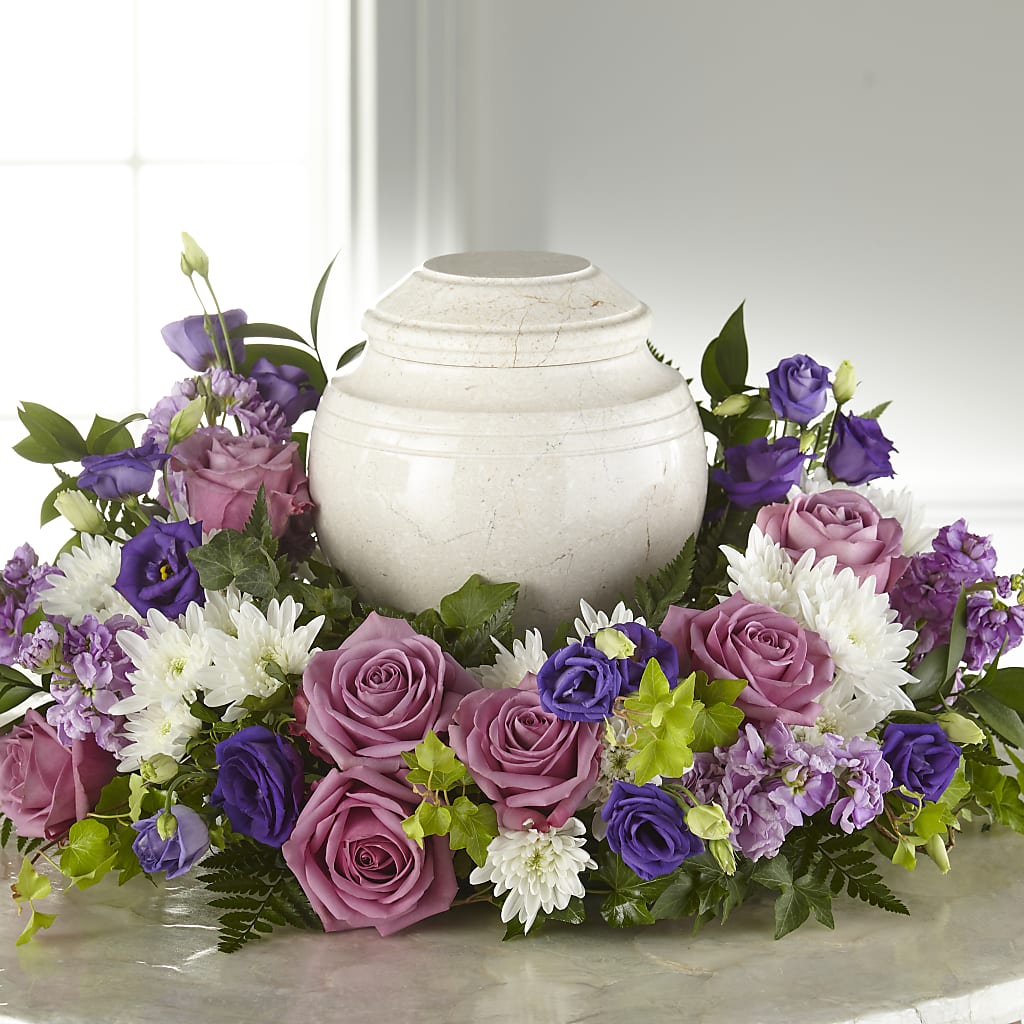Blooming Sympathy Cremation Adornment – CHRISTELL'S FLOWERS, Killeen TX