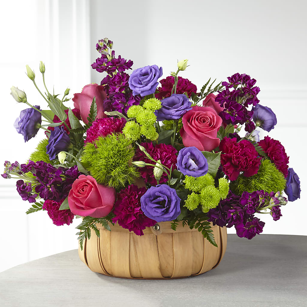 Serene Sanctuary Basket – CHRISTELL'S FLOWERS, Killeen TX
