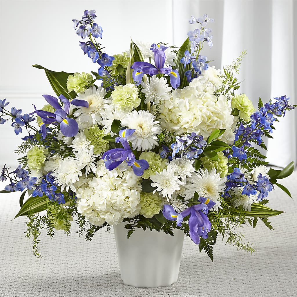 Soft Serenity Floor Basket – CHRISTELL'S FLOWERS, Killeen TX
