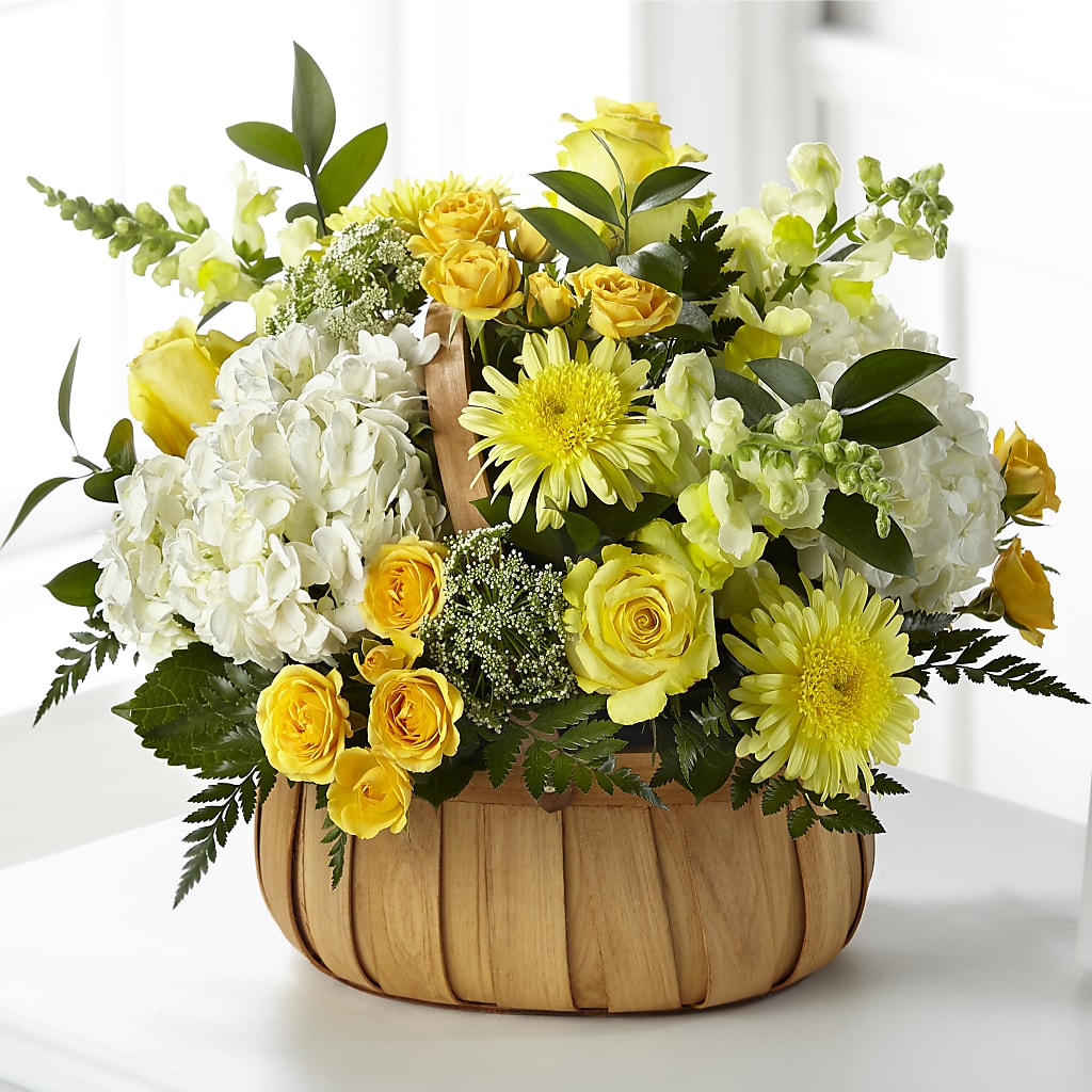 Rustic Remembrance Basket – CHRISTELL'S FLOWERS, Killeen TX