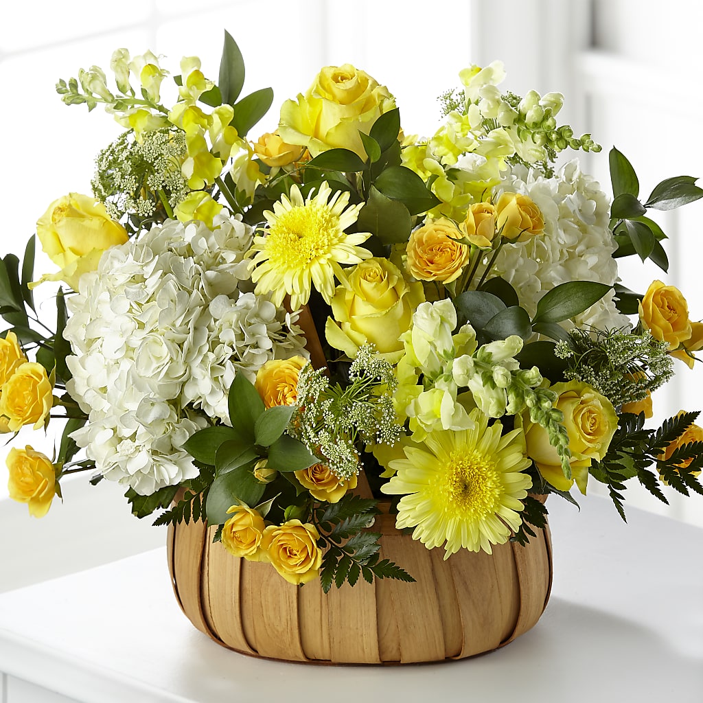 Rustic Remembrance Basket – CHRISTELL'S FLOWERS, Killeen TX