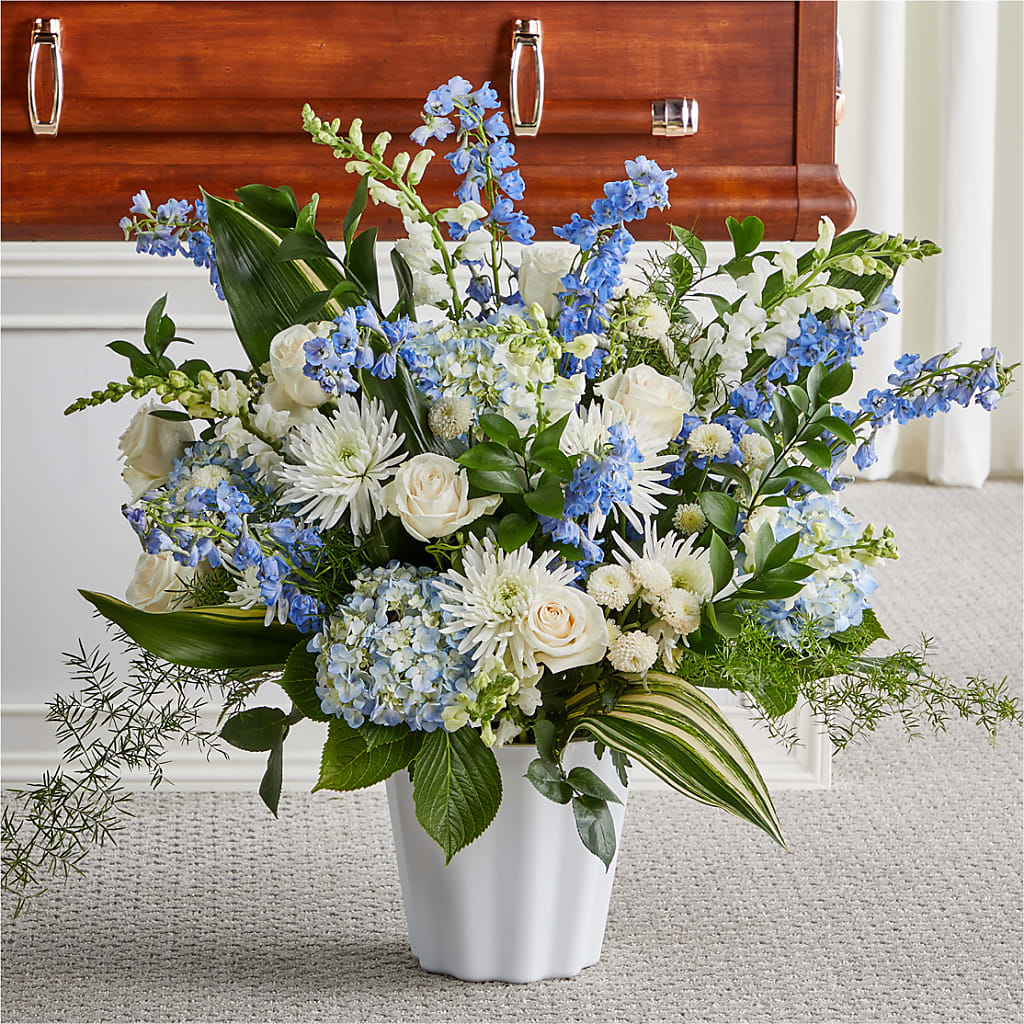 Everlasting Memories Floor Basket – CHRISTELL'S FLOWERS, Killeen TX