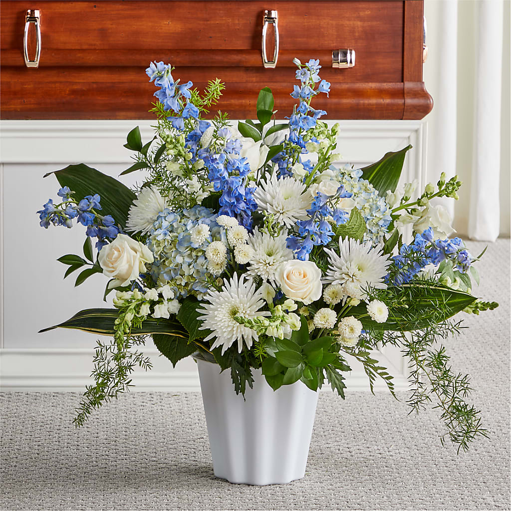 Everlasting Memories Floor Basket – CHRISTELL'S FLOWERS, Killeen TX