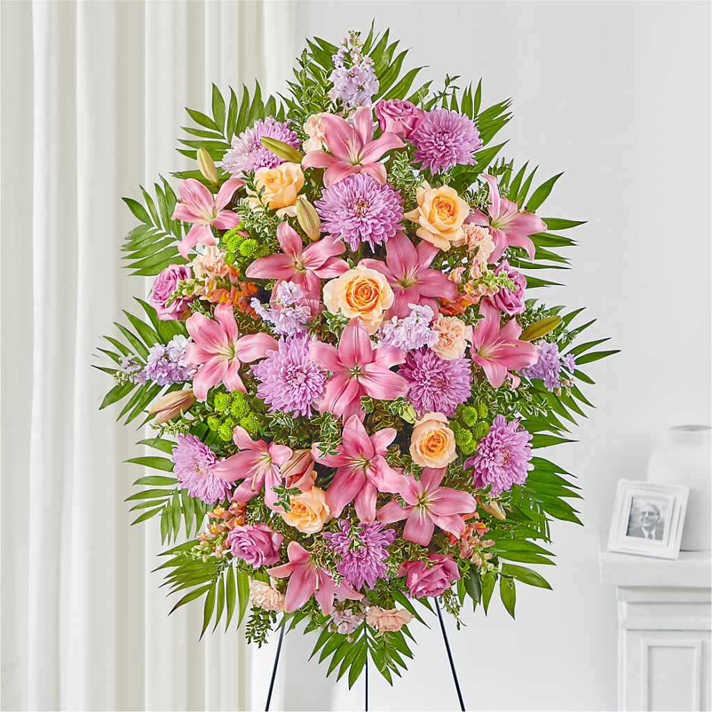 Love & Light Standing Spray – CHRISTELL'S FLOWERS, Killeen TX
