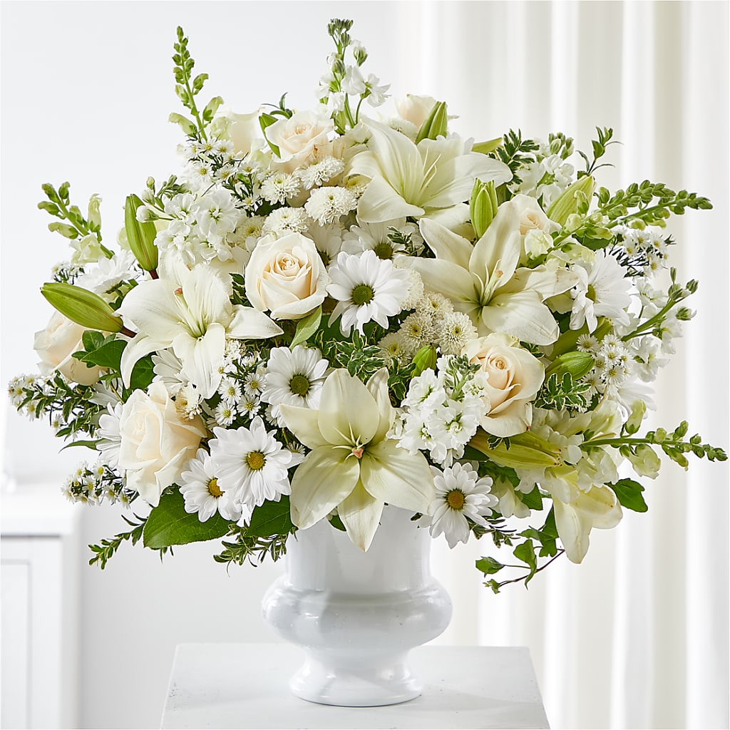 Uplifting Urn Arrangement – CHRISTELL'S FLOWERS, Killeen TX