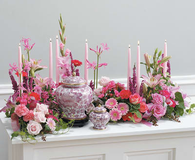JH Urn Garland – CHRISTELL'S FLOWERS, Killeen TX