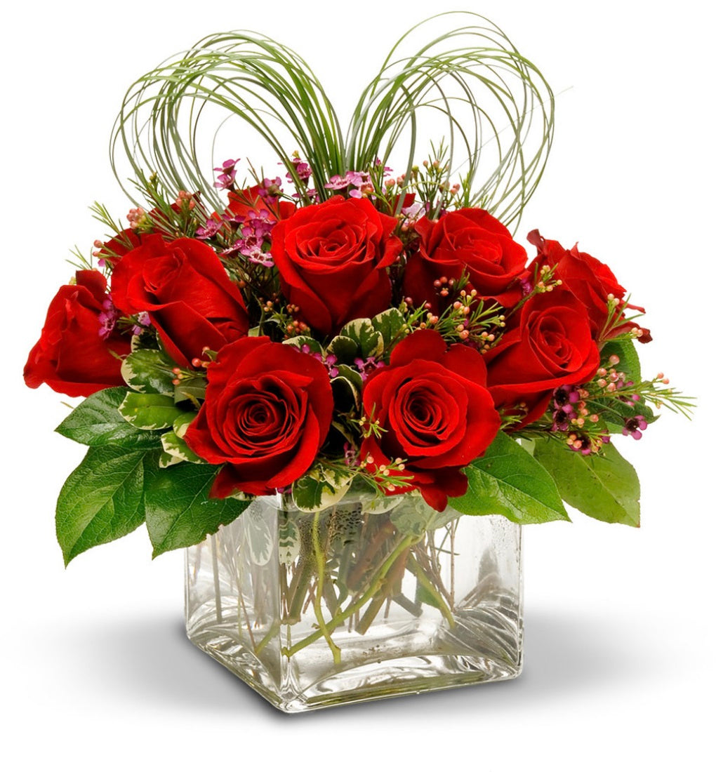 Simply Love Rose Bouquet – CHRISTELL'S FLOWERS, Killeen TX