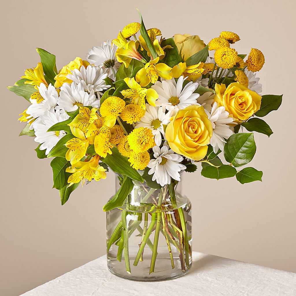 Sunny Sentiments Bouquet – CHRISTELL'S FLOWERS, Killeen TX