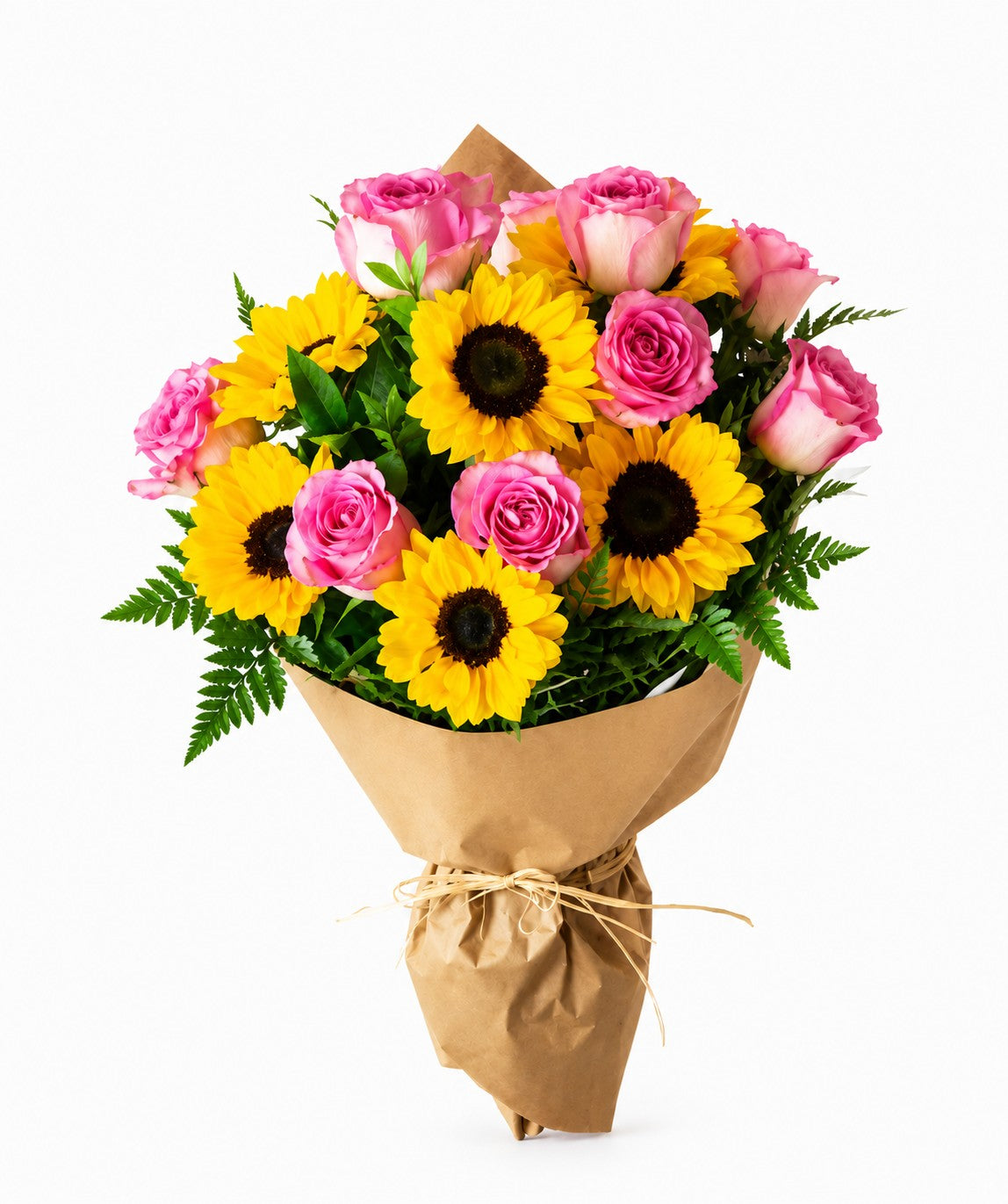 Sunflower Crush Wrapped Bouquet