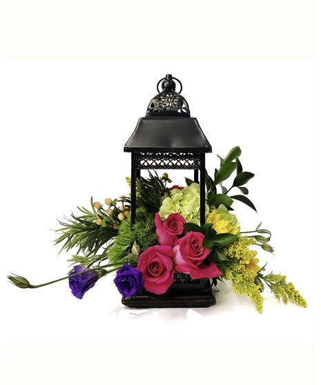 Lantern Sympathy Tribute – CHRISTELL'S FLOWERS, Killeen TX