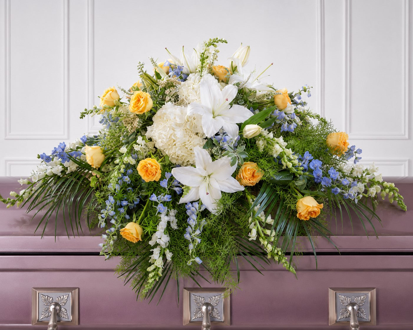 Graceland Casket Spray – CHRISTELL'S FLOWERS, Killeen TX