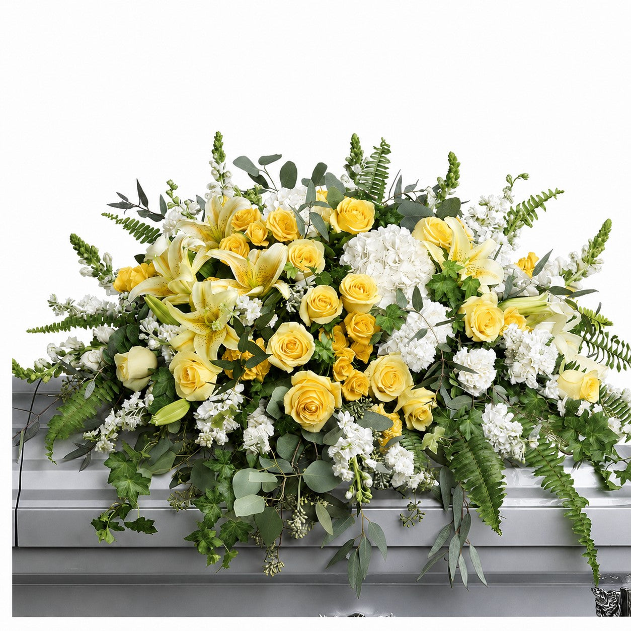 Serene Glow Casket Spray
