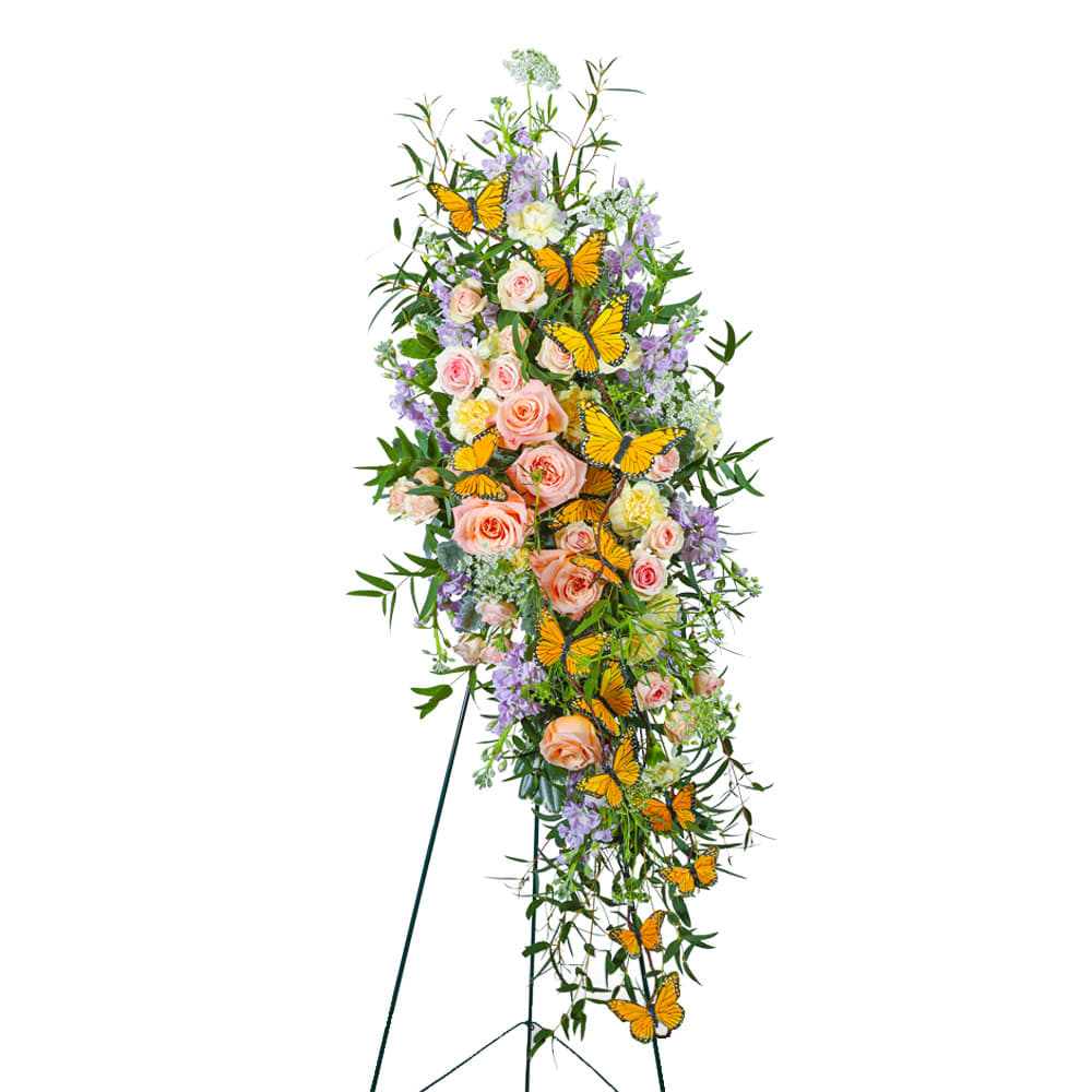 Fluttering Standing Spray – CHRISTELL'S FLOWERS, Killeen TX