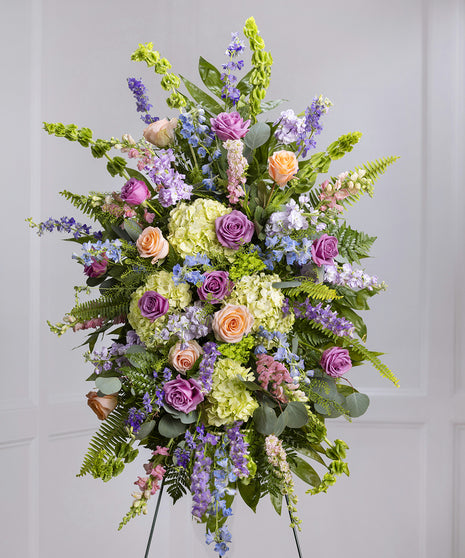 Soft Serenade Standing Spray – CHRISTELL'S FLOWERS, Killeen TX